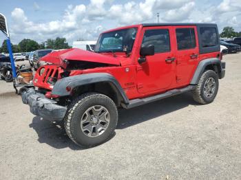  Salvage Jeep Wrangler