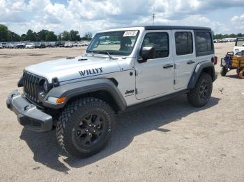  Salvage Jeep Wrangler