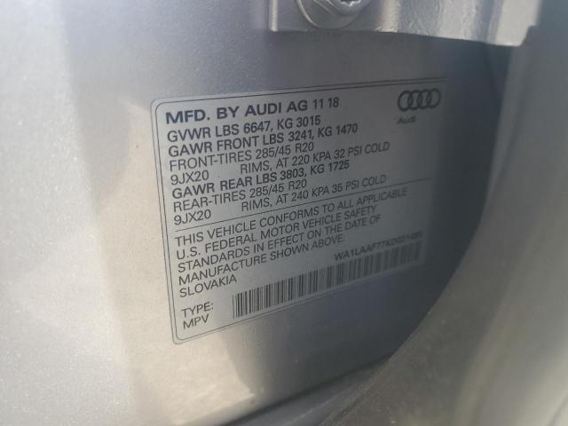 Audi Q7 Premium Plus Image 10