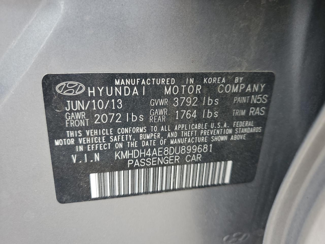 Hyundai ELANTRA Gls Image 8