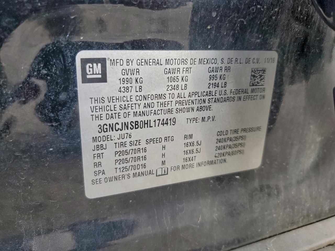 Chevrolet Trax Ls Image 6