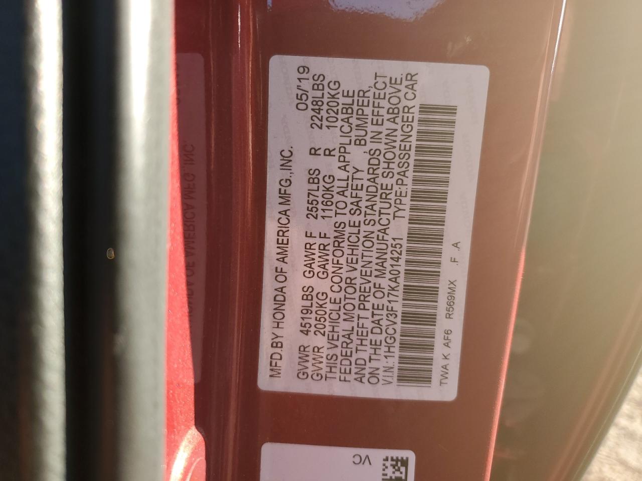 Honda Accord Hybrid Image 3