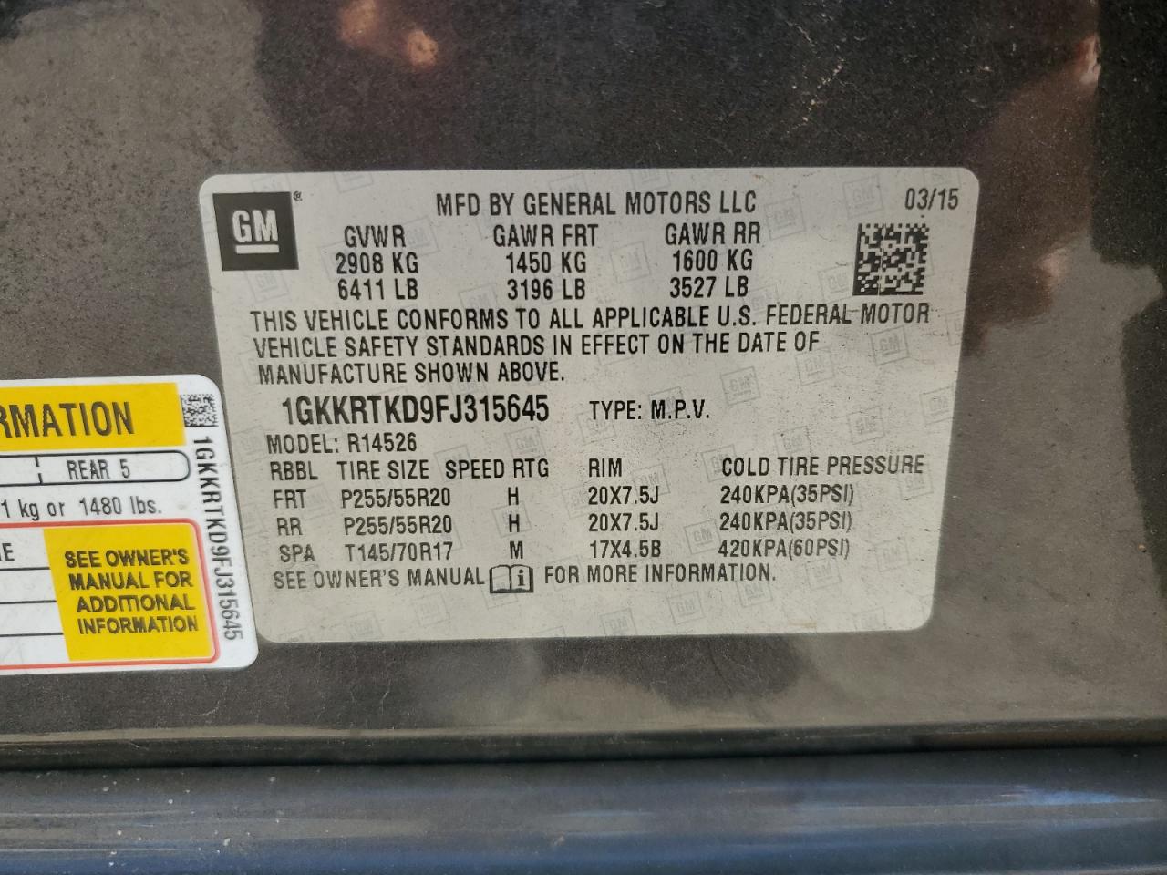 GMC Acadia Denali Image 13