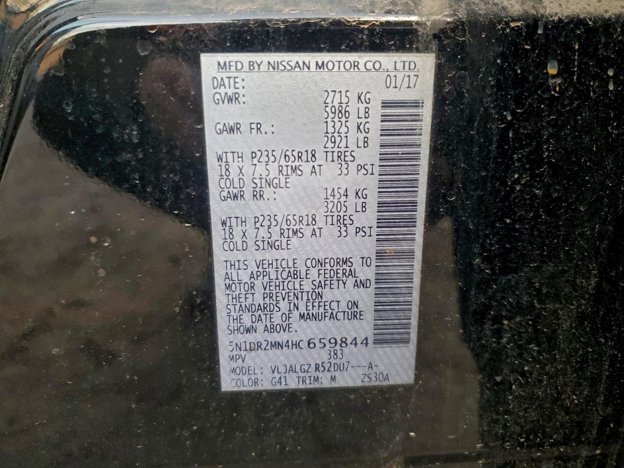 Nissan Pathfinder S Image 14