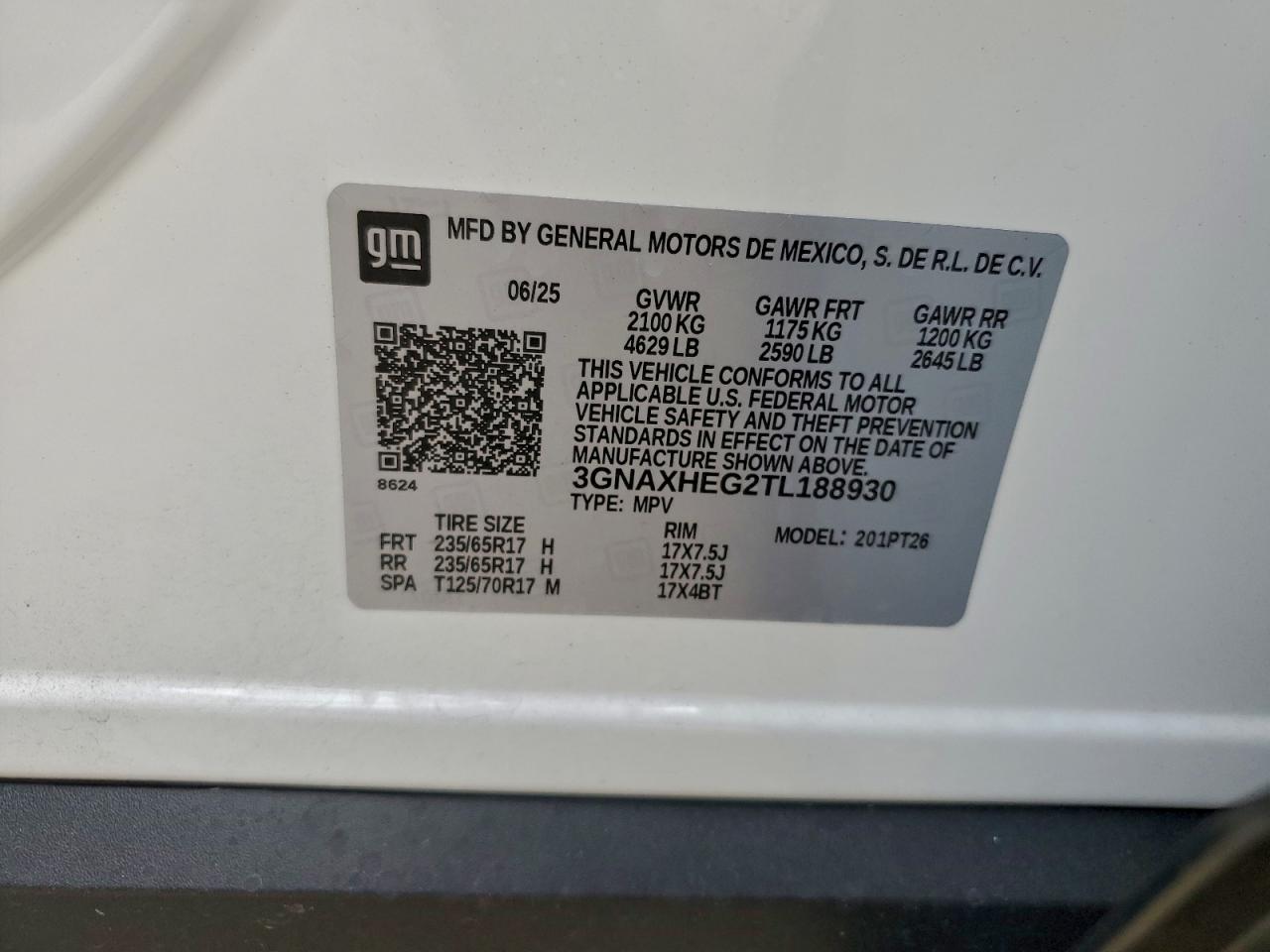 Chevrolet Equinox Lt Image 3