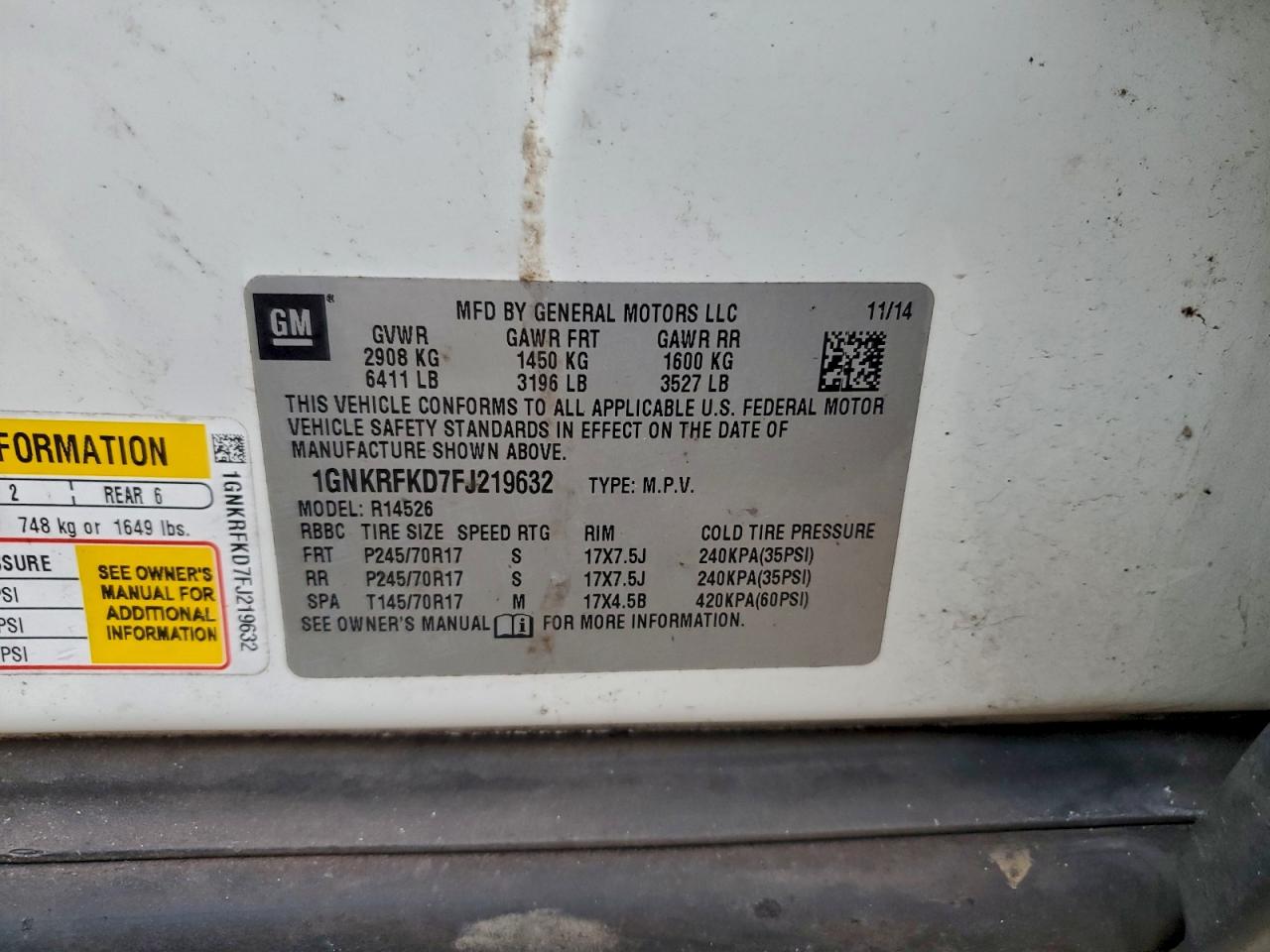 Chevrolet Traverse Ls Image 11