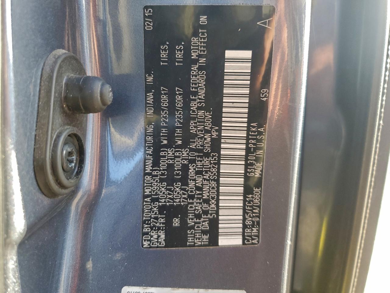 Toyota Sienna Le Image 14